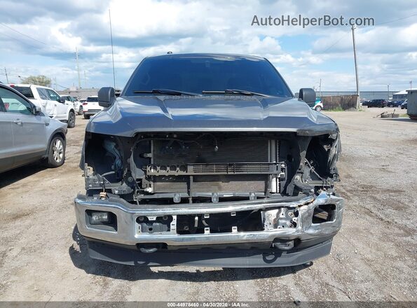 1FTEX1EB1KKF13654 2019 FORD F150 Gray 