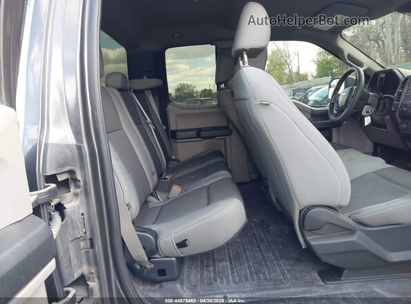 1FTEX1EB1KKF13654 2019 FORD F150 Gray 