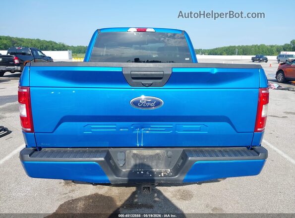 1FTEX1EB3KKC19608 2019 FORD F150 Blue 
