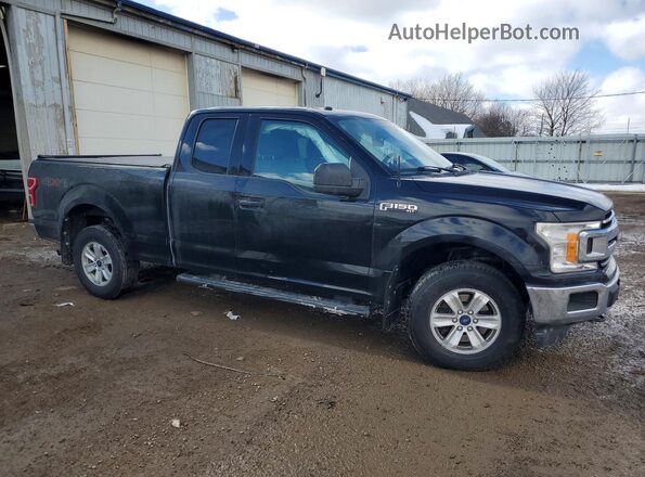 1FTEX1EB6JFA11083 2018 FORD F150 Black Delantero derecho