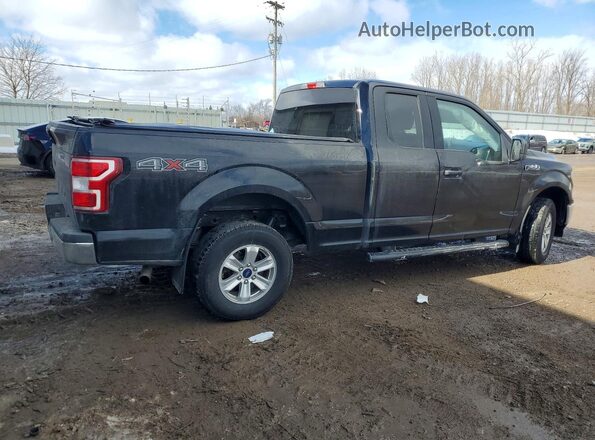 1FTEX1EB6JFA11083 2018 FORD F150 Black Trasero derecho
