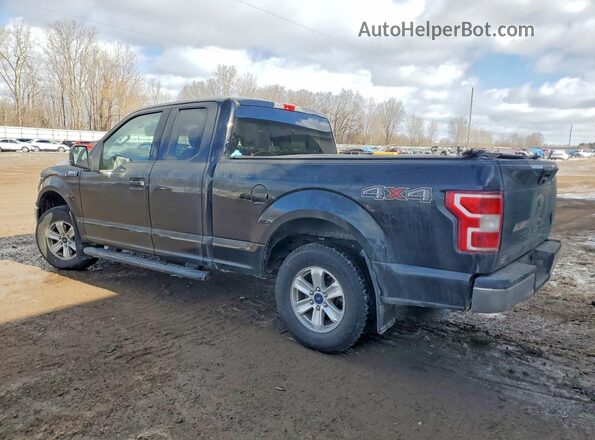 1FTEX1EB6JFA11083 2018 FORD F150 Black Trasero izquierdo