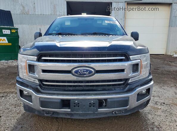 1FTEX1EB6JFA11083 2018 FORD F150 Black Vista frontal