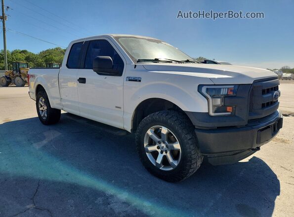 1FTEX1EP0GFA75799 2016 FORD F150 Белый Передняя правая четверть