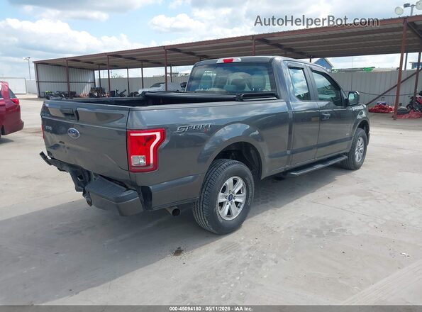 1FTEX1EP0HFC19353 2017 FORD F150 Gray Tył prawy