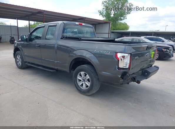1FTEX1EP0HFC19353 2017 FORD F150 Gray Tył lewy