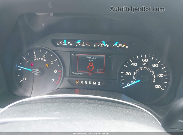 1FTEX1EP0HFC19353 2017 FORD F150 Gray Widok tylnych siedzeń
