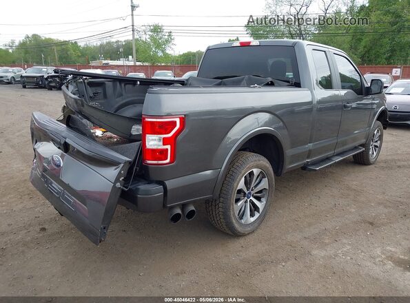 1FTEX1EP0KKC06679 2019 FORD F150 Gray Հետևի աջ