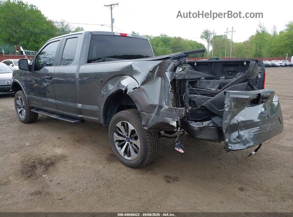 1FTEX1EP0KKC06679 2019 FORD F150 Gray Դիմացի տեսք