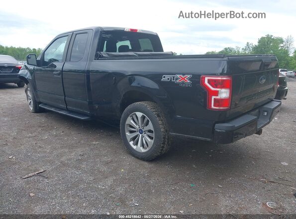 1FTEX1EP1JFD81966 2018 FORD F150 Черный 