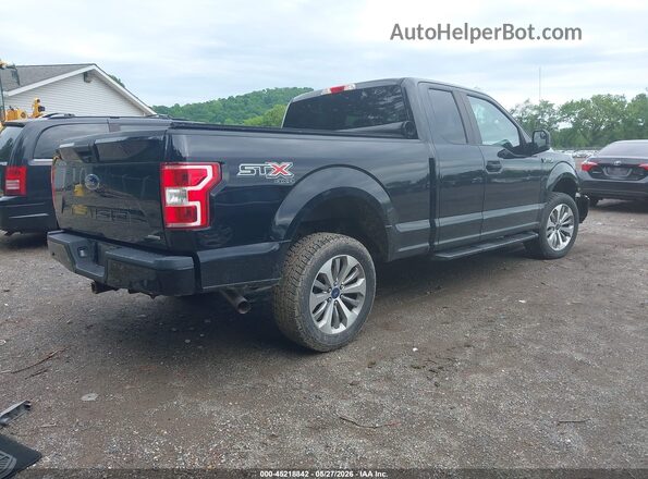 1FTEX1EP1JFD81966 2018 FORD F150 Черный 