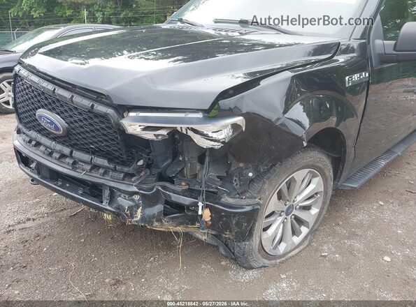 1FTEX1EP1JFD81966 2018 FORD F150 Черный 