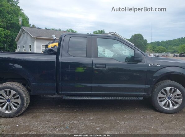 1FTEX1EP1JFD81966 2018 FORD F150 Черный 