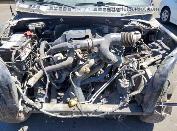 1FTEX1EP2GKF53650 2019 FORD F150 Black Vista interior trasera