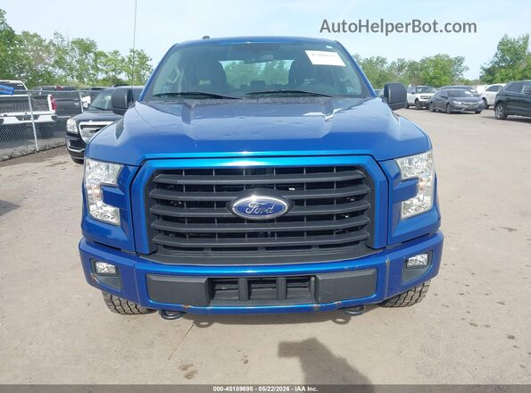 1FTEX1EP2HFA23303 2017 FORD F150 Синий 