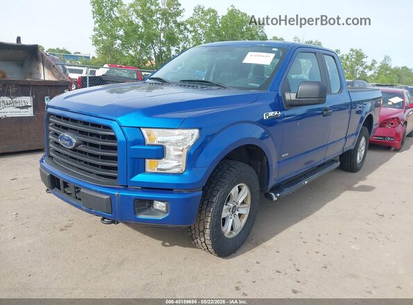 1FTEX1EP2HFA23303 2017 FORD F150 Синий 