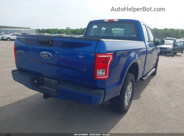 1FTEX1EP2HFA23303 2017 FORD F150 Синий 
