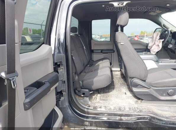 1FTEX1EP2HFC48644 2017 FORD F150 Black VIN sticker view