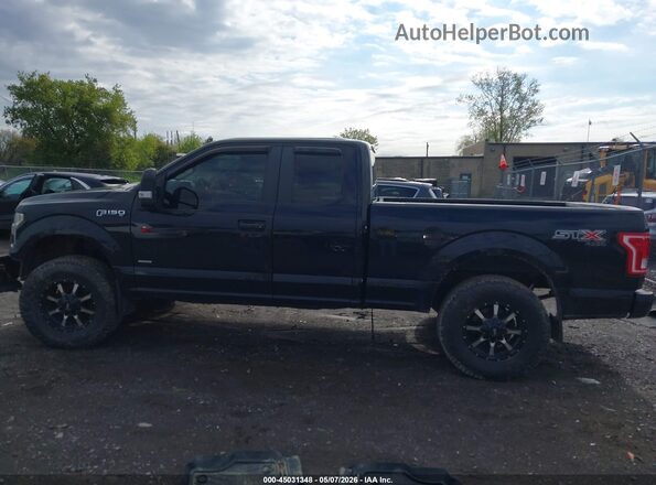 1FTEX1EP2HFC48644 2017 FORD F150 Black 360 interior view