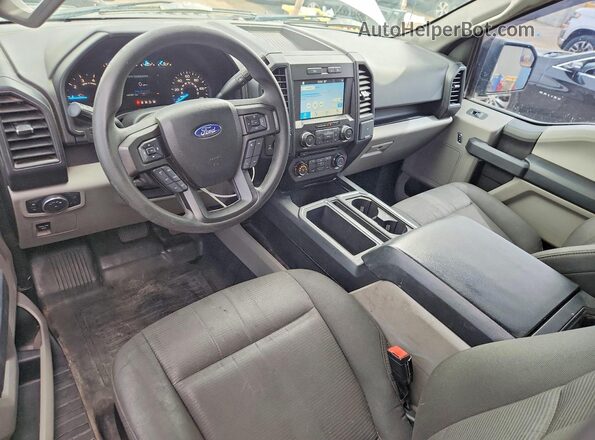 1FTEX1EP5JKD40392 2018 FORD F150 Серебряный 