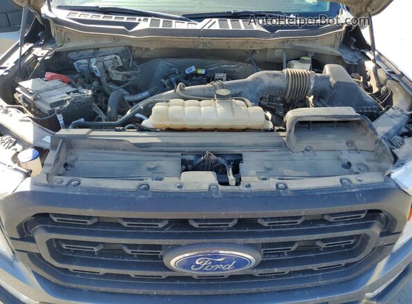 1FTEX1EP5NKD51964 2022 FORD F150 Gray 