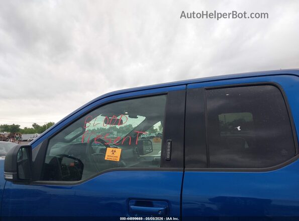 1FTEX1EP6JKG04672 2018 FORD F150 Blue 