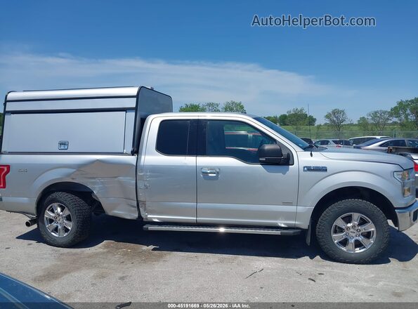 1FTEX1EP7GKG04690 2016 FORD F150 Silver 