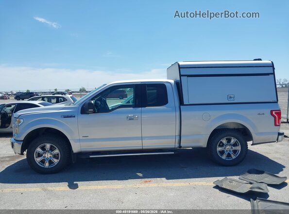1FTEX1EP7GKG04690 2016 FORD F150 Silver 