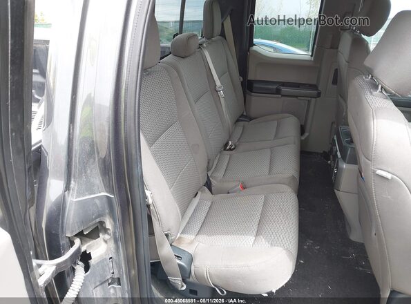 1FTEX1EP7LFB85713 2020 FORD F150 Gray Widok naklejki z numerem VIN