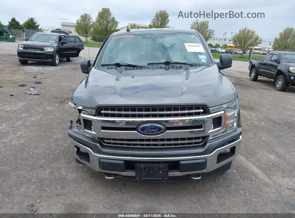 1FTEX1EP7LFB85713 2020 FORD F150 Gray Widok zestawu wskaźników