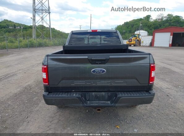 1FTEX1EP8JFC12639 2018 FORD F150 Gray 