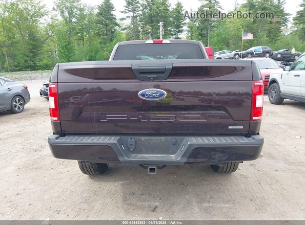 1FTEX1EP8KKC06350 2019 FORD F150 Burgundy 