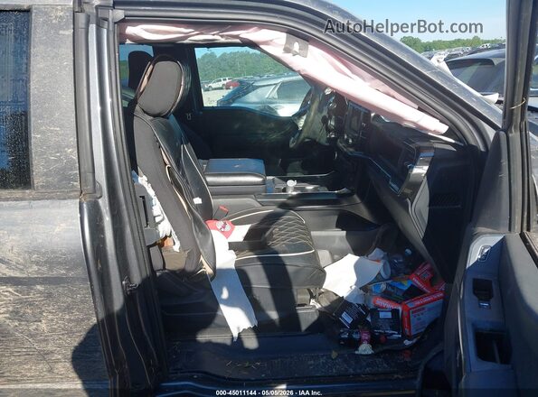 1FTEX1EP8PKE50085 2023 FORD F150 Gray Front interior view