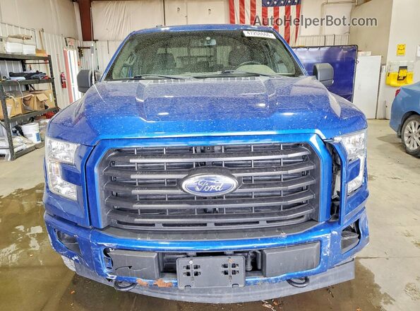 1FTEX1EP9HKC44856 2017 FORD F150 Blue 