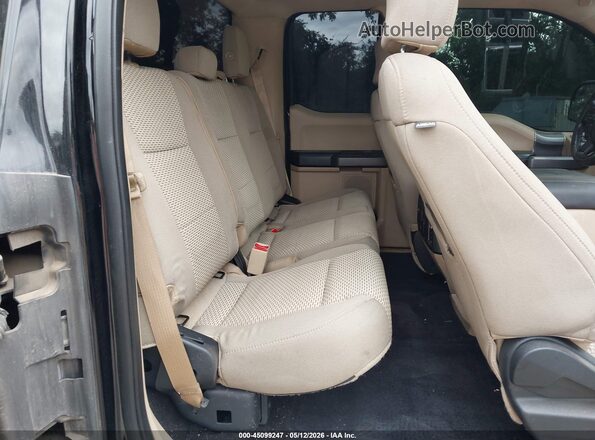 1FTEX1EP9HKD62860 2017 FORD F150 Black Widok naklejki z numerem VIN