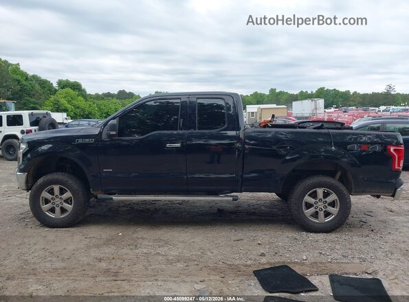 1FTEX1EP9HKD62860 2017 FORD F150 Black Widok wnętrza 360 stopni