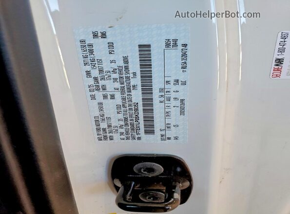 1FTEX1LP0SKD58352 2025 FORD F150 White 
