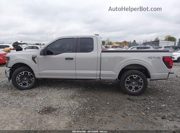 1FTEX2LP5RKD90066 2024 FORD F150 Gray Панорамний вид салону 360°