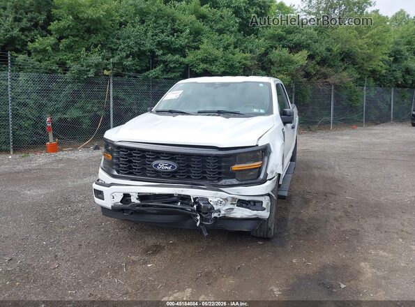 1FTEX2LP5SKD82264 2025 FORD F150 White Դիմացի տեսք
