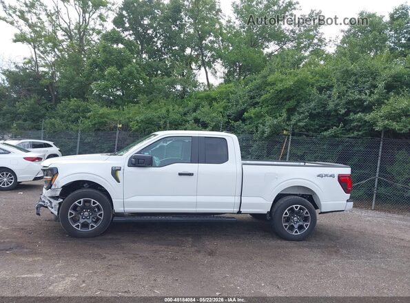 1FTEX2LP5SKD82264 2025 FORD F150 White Սալոնի 360 աստիճան տեսք