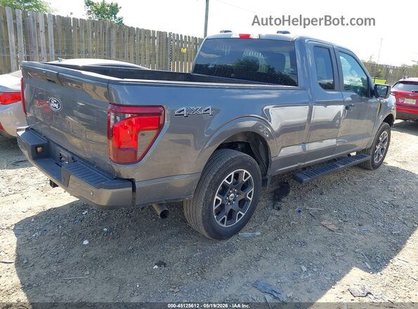 1FTEX2LP7SKD30196 2025 FORD F150 Gray უკანა მარჯვენა