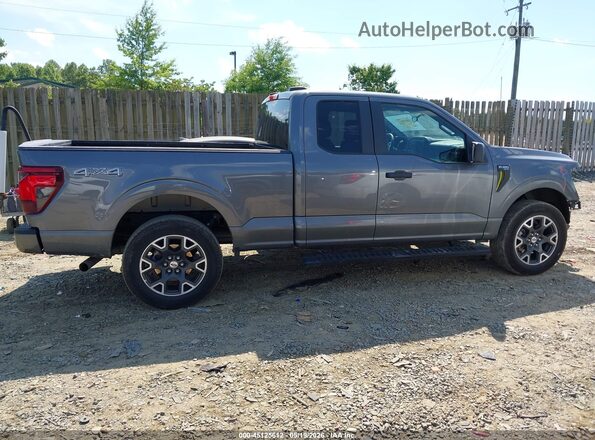 1FTEX2LP7SKD30196 2025 FORD F150 Gray სალონის 360-გრადუსიანი ხედი