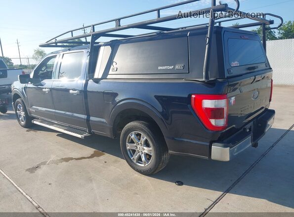 1FTFW1CD4NFB31790 2022 FORD F150 Black უკანა მარცხენა