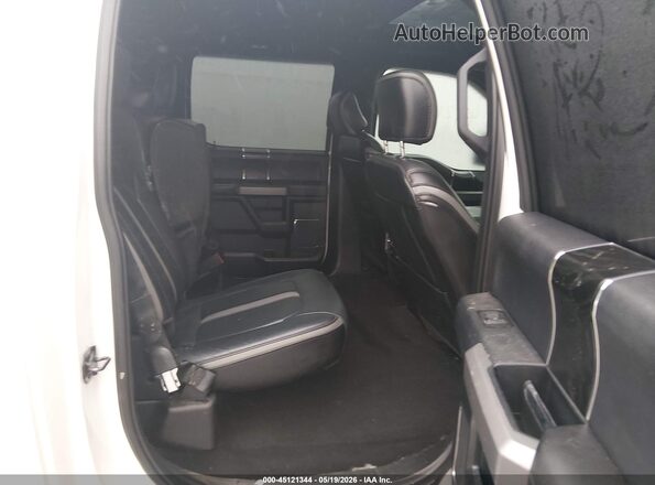 1FTFW1E17JFD28403 2018 FORD F150 White VIN კოდის სტიკერის ხედი