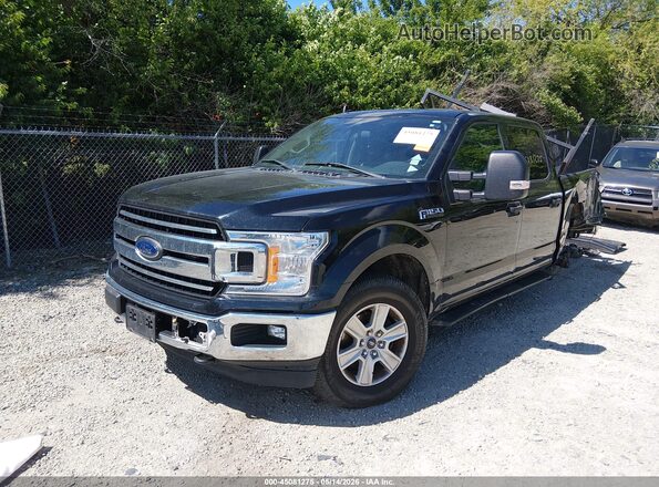 1FTFW1E48LKD65075 2020 FORD F150 Черный Передняя левая четверть