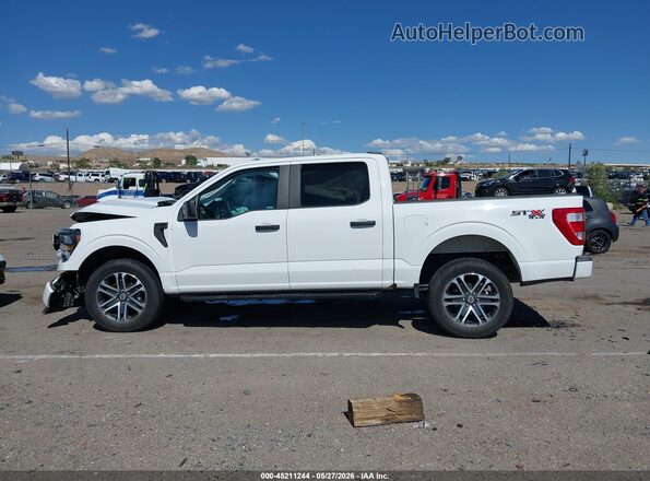 1FTFW1E50PKE76573 2023 FORD F150 White Widok wnętrza z tyłu