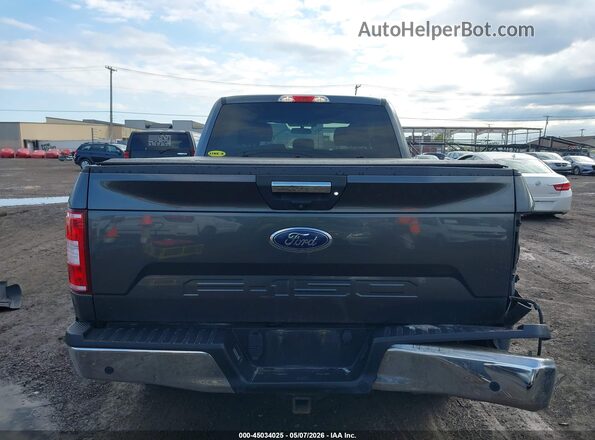 1FTFW1E52JFD18588 2018 FORD F150 Gray 