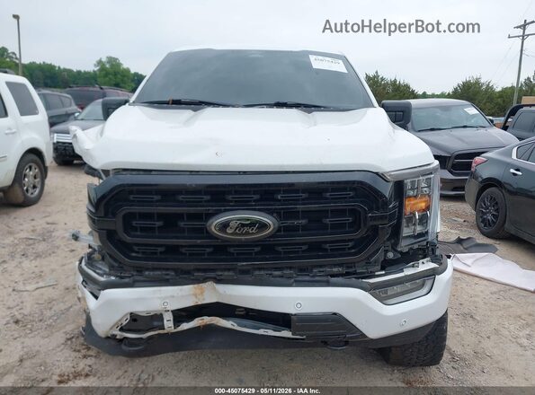 1FTFW1E52MFC82048 2021 FORD F150 White Սարքավորումների վահանակի տեսք
