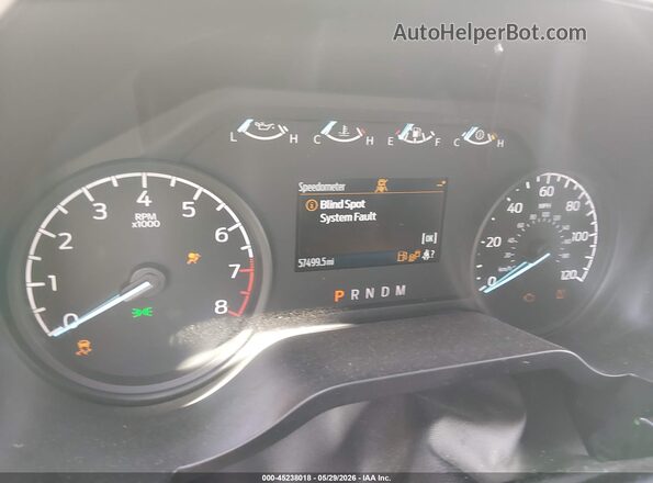 1FTFW1E53NFB72658 2022 FORD F150 White Հետևի նստատեղերի տեսք