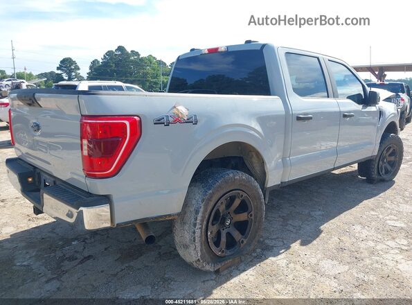 1FTFW1E54PFA00626 2023 FORD F150 Gray Rear right